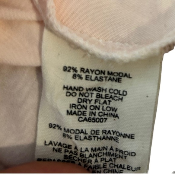 Jackson Rowe Girlfriend V-Neck Tee- Whisper - Picture 6 of 8